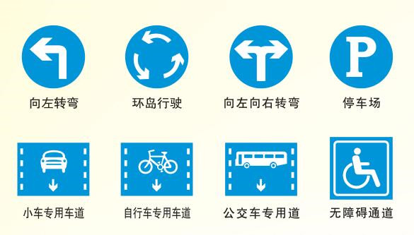 道路标示牌